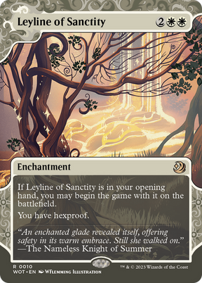 Magic: The Gathering - Leyline of Sanctity - Wilds of Eldraine: Enchanting Tales
