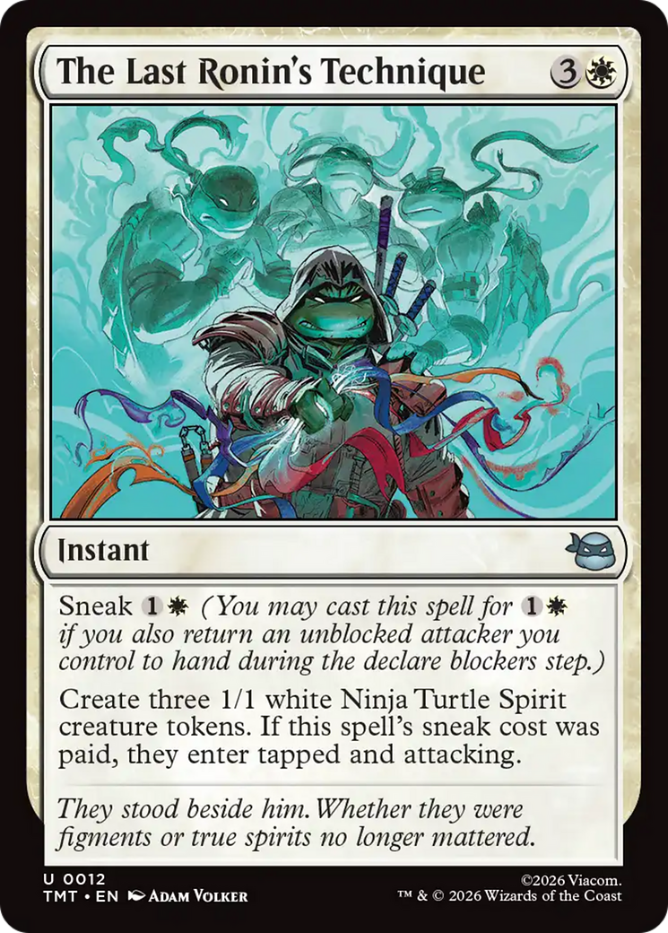 Magic: The Gathering - The Last Ronin's Technique - Teenage Mutant Ninja Turtles