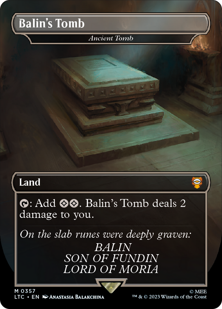 Magic: The Gathering - Ancient Tomb - Tales of Middle-earth Commander