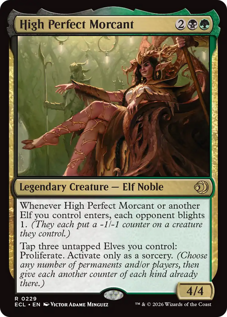 Magic: The Gathering - High Perfect Morcant Foil - Lorwyn Eclipsed