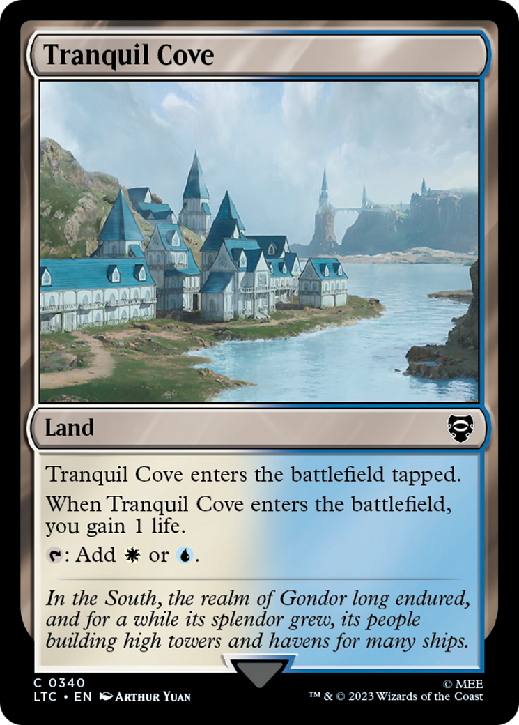Magic: The Gathering - Tranquil Cove - Tales of Middle-earth Commander