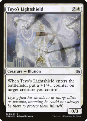 Magic: The Gathering - Teyo's Lightshield Foil - War of the Spark