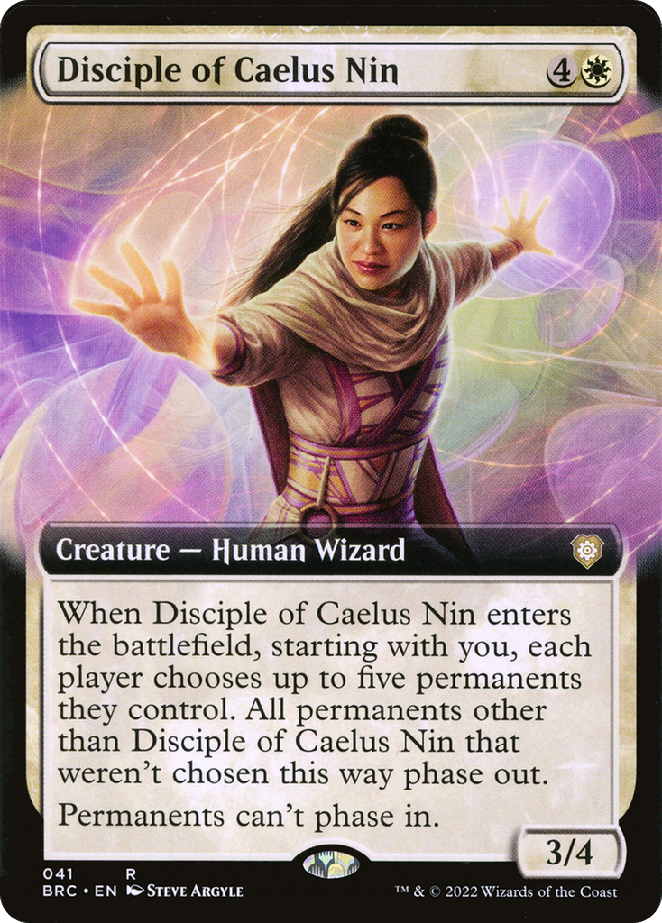 Magic: The Gathering - Disciple of Caelus Nin - The Brothers' War Commander