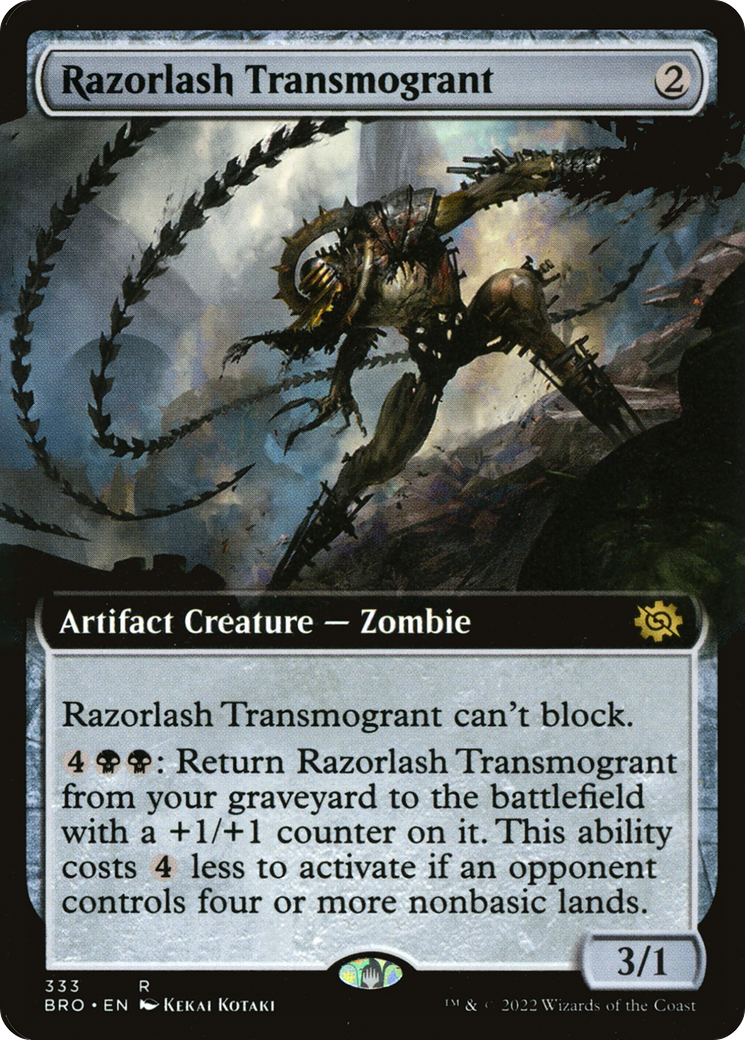 Magic: The Gathering - Razorlash Transmogrant Foil - The Brothers' War