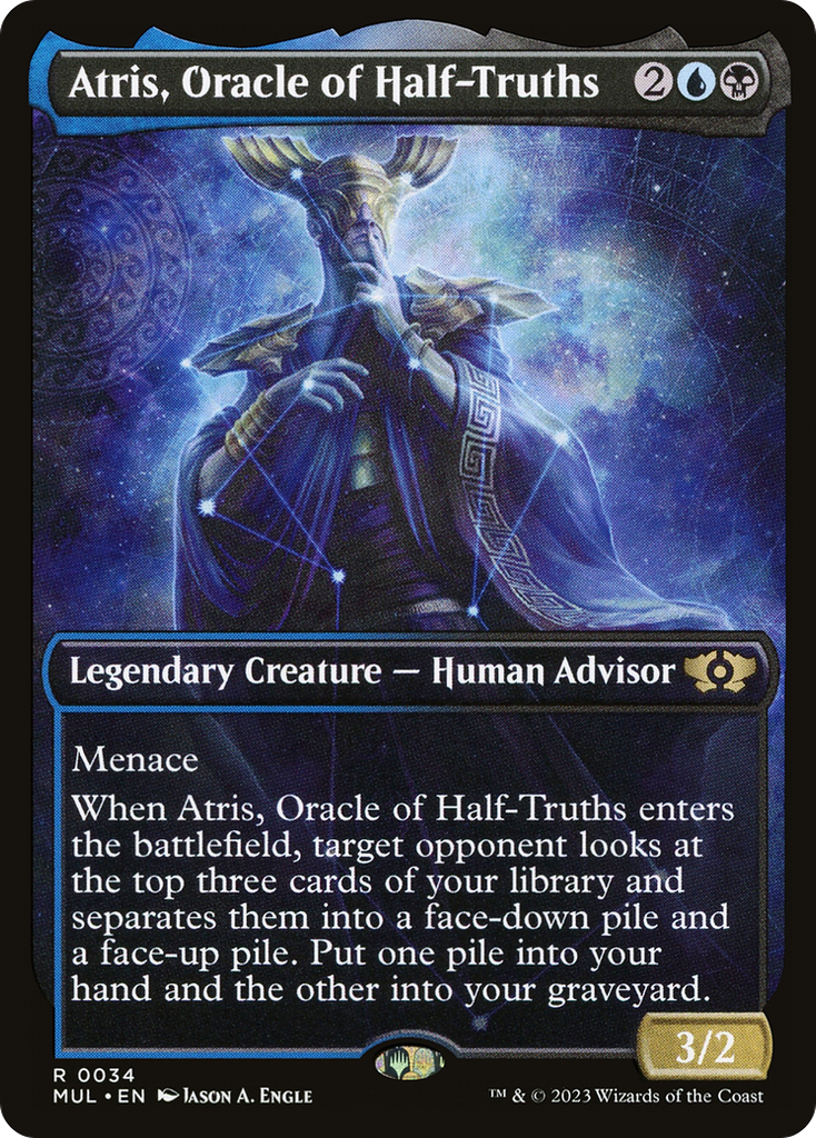 Magic: The Gathering - Atris, Oracle of Half-Truths Foil - Multiverse Legends