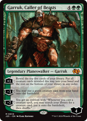 Magic: The Gathering - Garruk, Caller of Beasts - Foundations Jumpstart