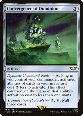 Magic: The Gathering - Convergence of Dominion - Warhammer 40000 Commander