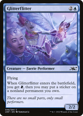 Magic: The Gathering - Glitterflitter - Unfinity