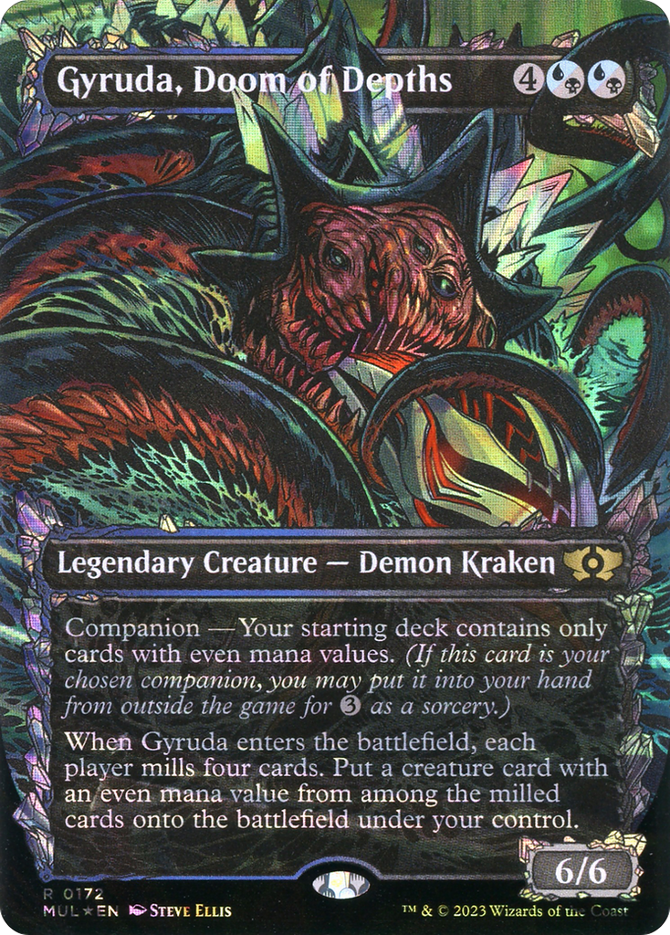 Magic: The Gathering - Gyruda, Doom of Depths Foil - Multiverse Legends