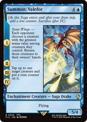 Magic: The Gathering - Summon: Valefor - Final Fantasy Commander