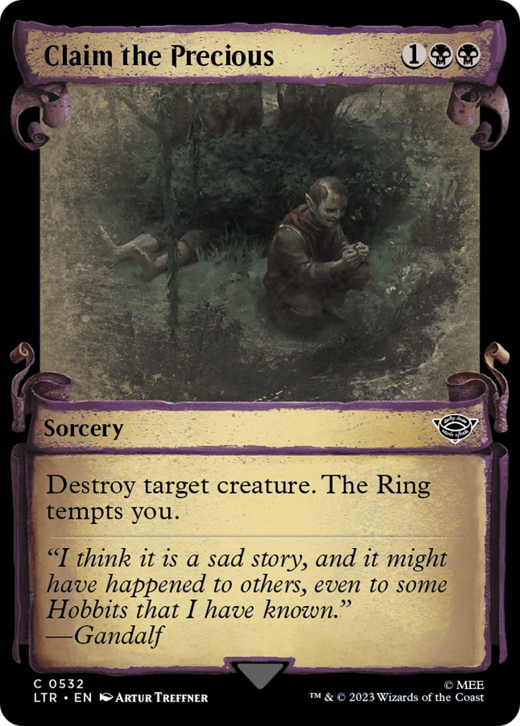 Magic: The Gathering - Claim the Precious Foil - The Lord of the Rings: Tales of Middle-earth