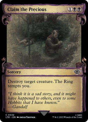 Magic: The Gathering - Claim the Precious Foil - The Lord of the Rings: Tales of Middle-earth
