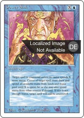 Magic: The Gathering - Kraftverlust - Revised Edition