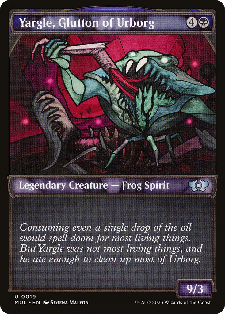 Magic: The Gathering - Yargle, Glutton of Urborg Foil - Multiverse Legends