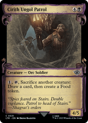 Magic: The Gathering - Cirith Ungol Patrol - The Lord of the Rings: Tales of Middle-earth