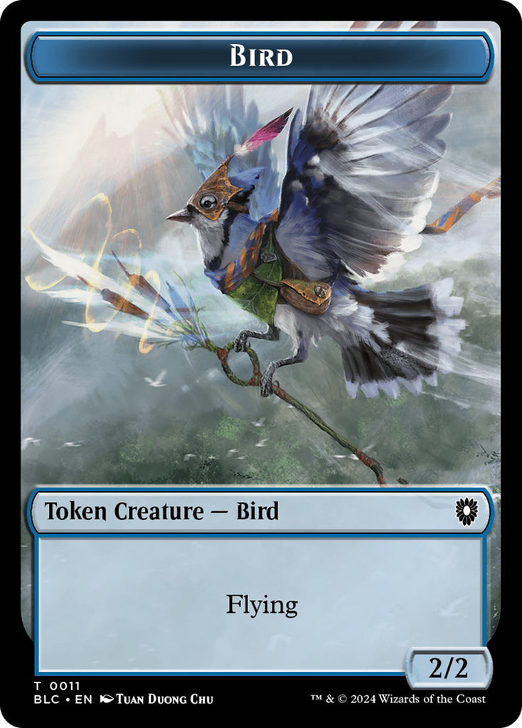 Magic: The Gathering - Bird Token - Bloomburrow Commander Tokens