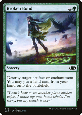 Magic: The Gathering - Broken Bond - Jumpstart 2022