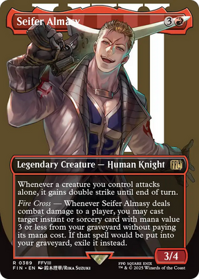 Magic: The Gathering - Seifer Almasy Foil - Final Fantasy