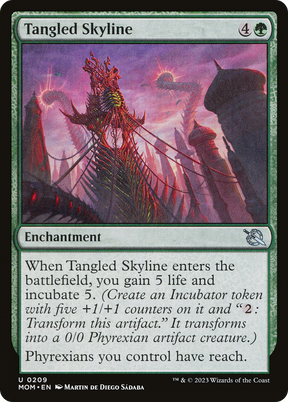 Magic: The Gathering - Tangled Skyline Foil - March of the Machine