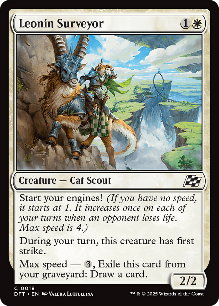 Magic: The Gathering - Leonin Surveyor - Aetherdrift