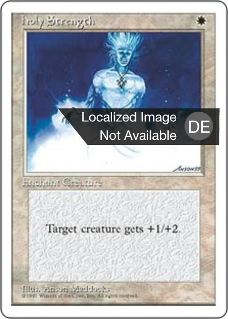 Magic: The Gathering - Heilige Stärke - Fourth Edition