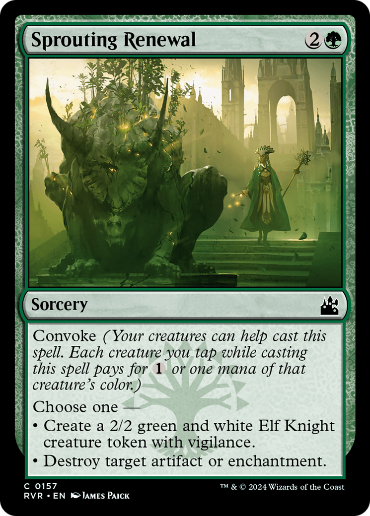 Magic: The Gathering - Sprouting Renewal - Ravnica Remastered