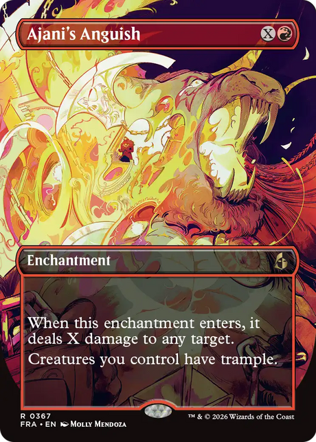 Magic: The Gathering - Ajani's Anguish Foil - Reality Fracture