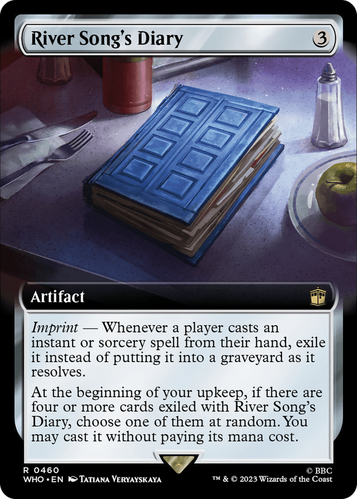 Magic: The Gathering - River Song's Diary Foil - Doctor Who