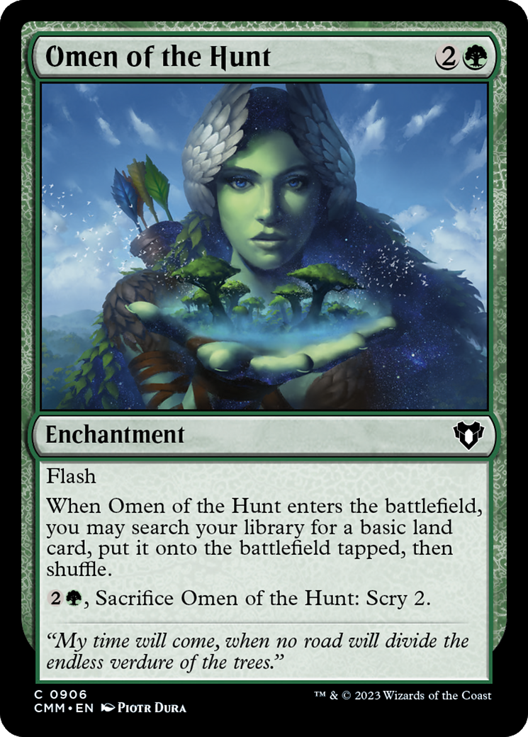 Magic: The Gathering - Omen of the Hunt - Commander Masters