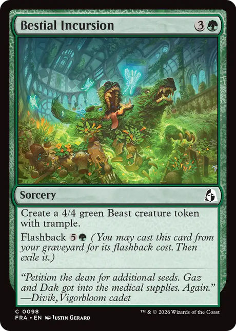 Magic: The Gathering - Bestial Incursion - Reality Fracture