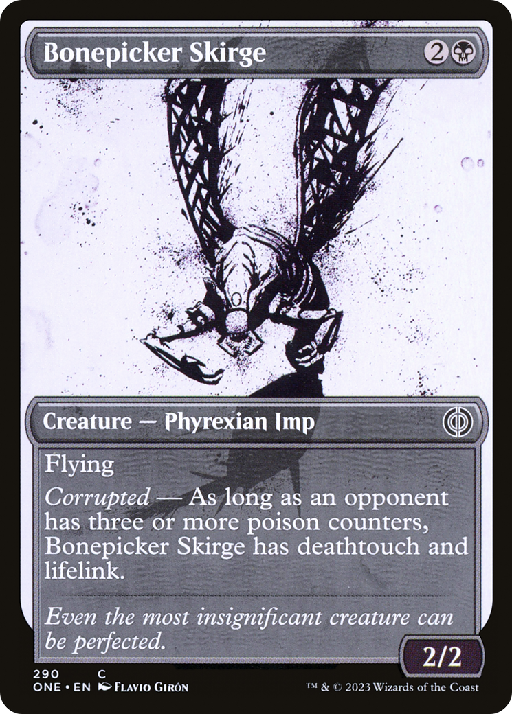 Magic: The Gathering - Bonepicker Skirge - Phyrexia: All Will Be One