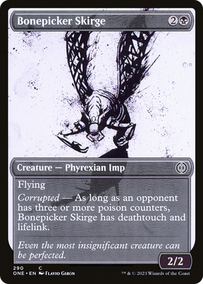 Magic: The Gathering - Bonepicker Skirge - Phyrexia: All Will Be One