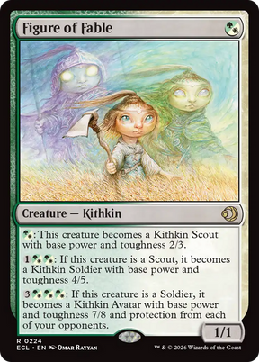 Magic: The Gathering - Figure of Fable Foil - Lorwyn Eclipsed