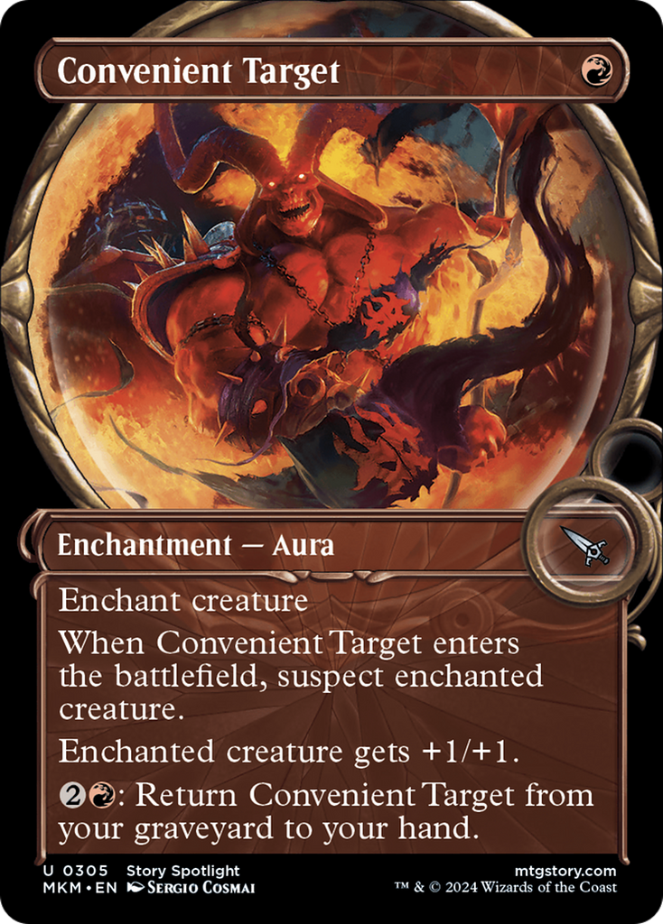 Magic: The Gathering - Convenient Target Foil - Murders at Karlov Manor