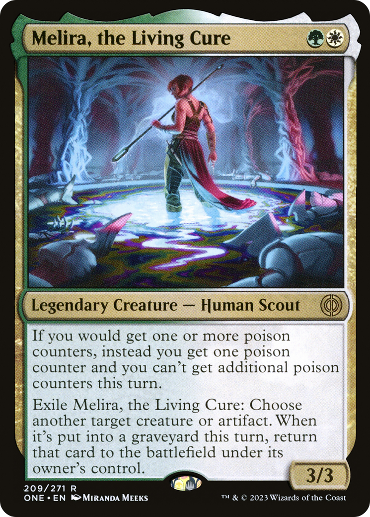 Magic: The Gathering - Melira, the Living Cure - Phyrexia: All Will Be One