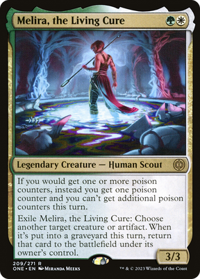 Magic: The Gathering - Melira, the Living Cure - Phyrexia: All Will Be One