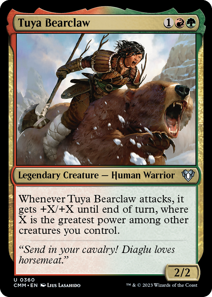 Magic: The Gathering - Tuya Bearclaw Foil - Commander Masters