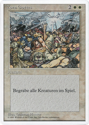 Magic: The Gathering - Zorn Gottes - Revised Edition