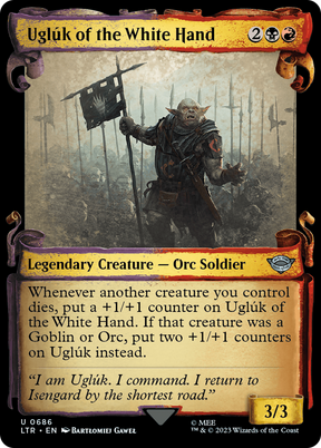 Magic: The Gathering - Uglúk of the White Hand - The Lord of the Rings: Tales of Middle-earth