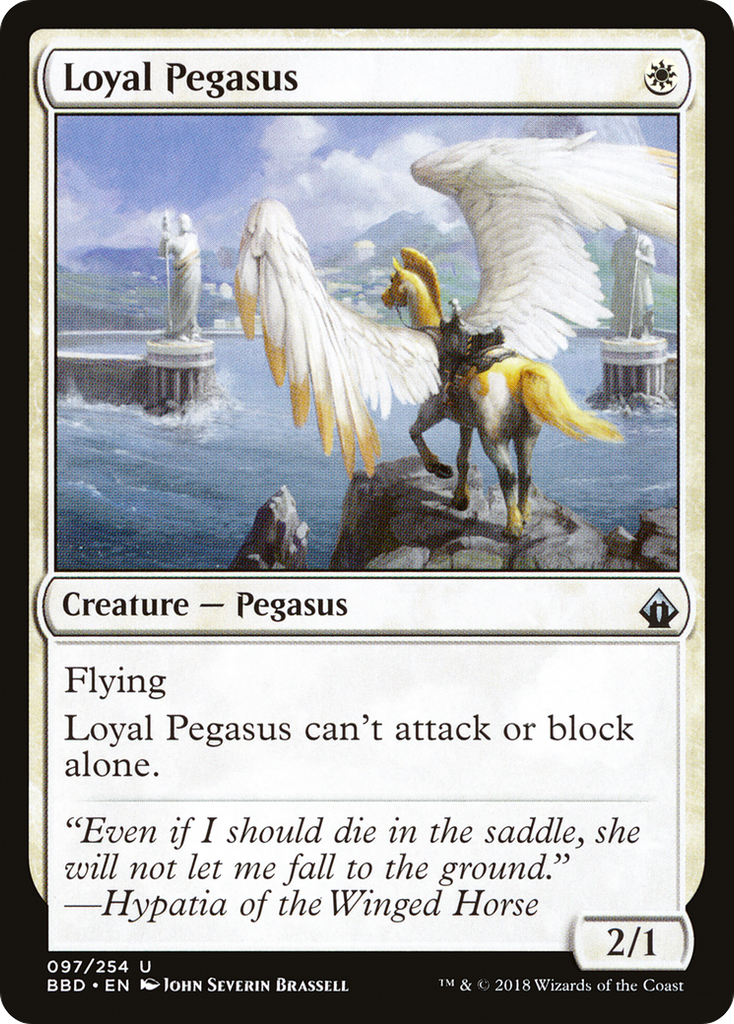 Magic: The Gathering - Loyal Pegasus Foil - Battlebond