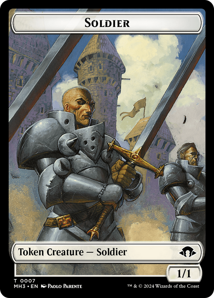 Magic: The Gathering - Soldier Token - Modern Horizons 3 Tokens