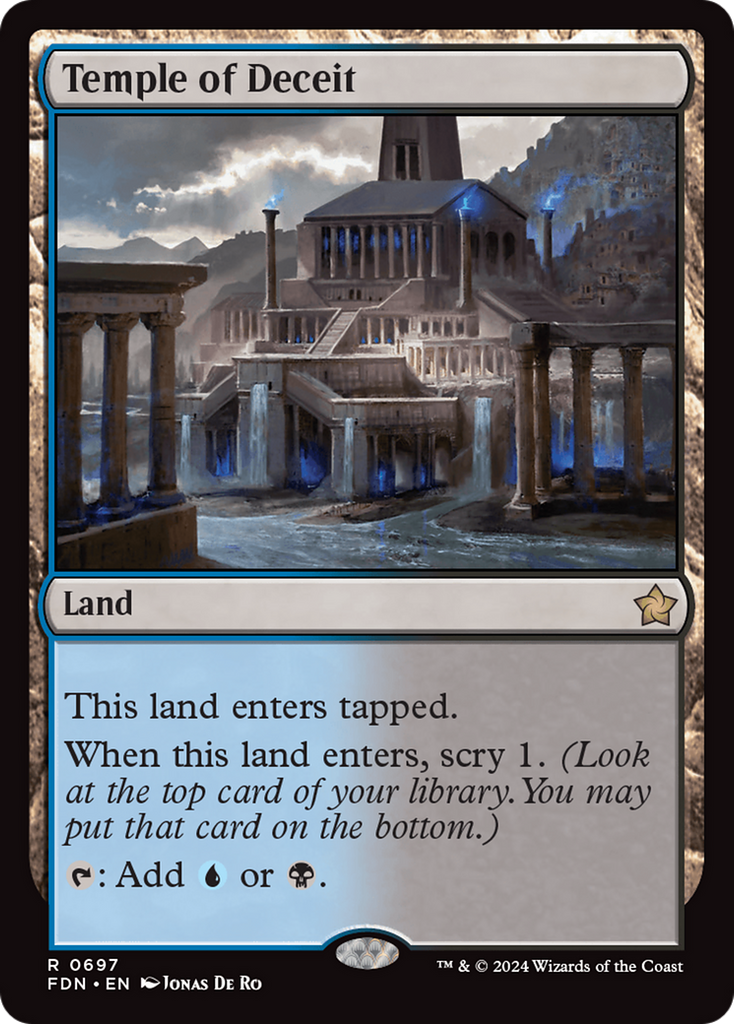 Magic: The Gathering - Temple of Deceit - Foundations