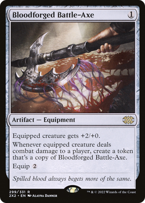 Magic: The Gathering - Bloodforged Battle-Axe - Double Masters 2022