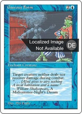 Magic: The Gathering - Gasförmigkeit - Fourth Edition