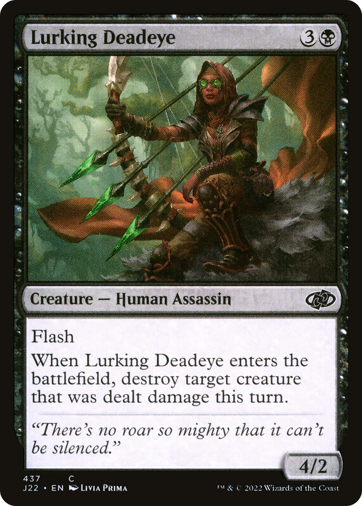 Magic: The Gathering - Lurking Deadeye - Jumpstart 2022