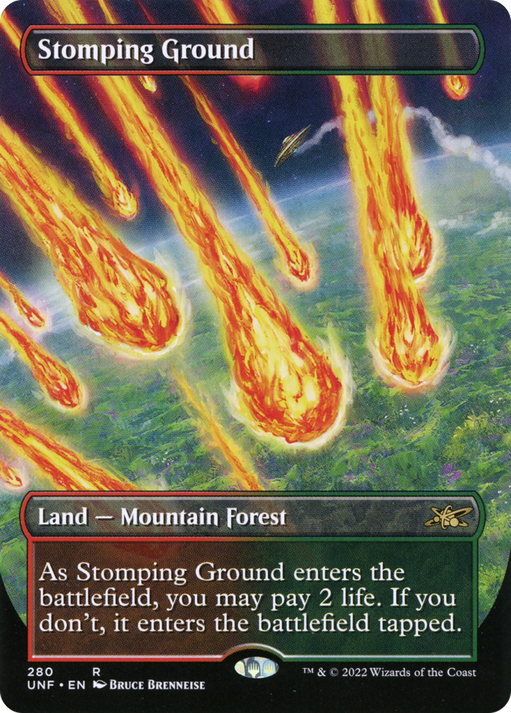 Magic: The Gathering - Stomping Ground Foil - Unfinity