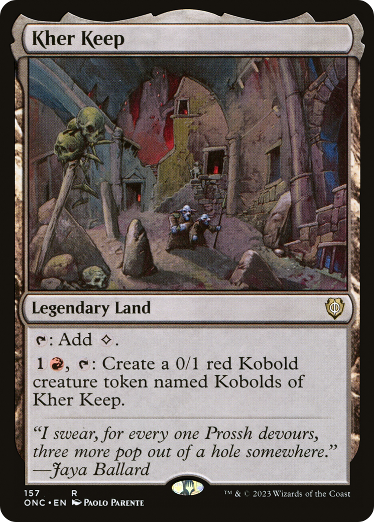 Magic: The Gathering - Kher Keep - Phyrexia: All Will Be One Commander