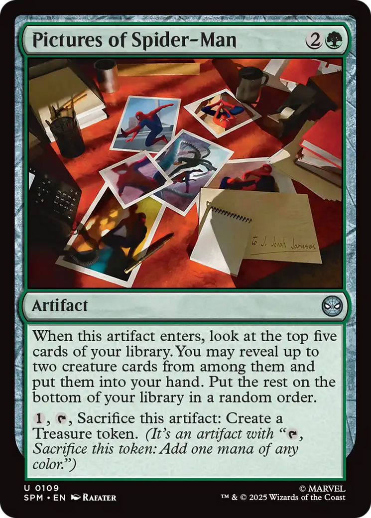 Magic: The Gathering - Pictures of Spider-Man Foil - Marvel's Spider-Man