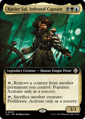 Magic: The Gathering - Xavier Sal, Infested Captain - The Lost Caverns of Ixalan Commander