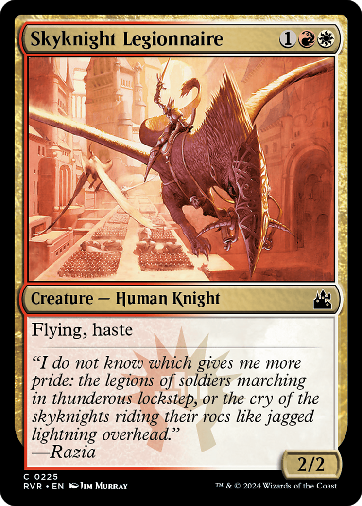 Magic: The Gathering - Skyknight Legionnaire - Ravnica Remastered